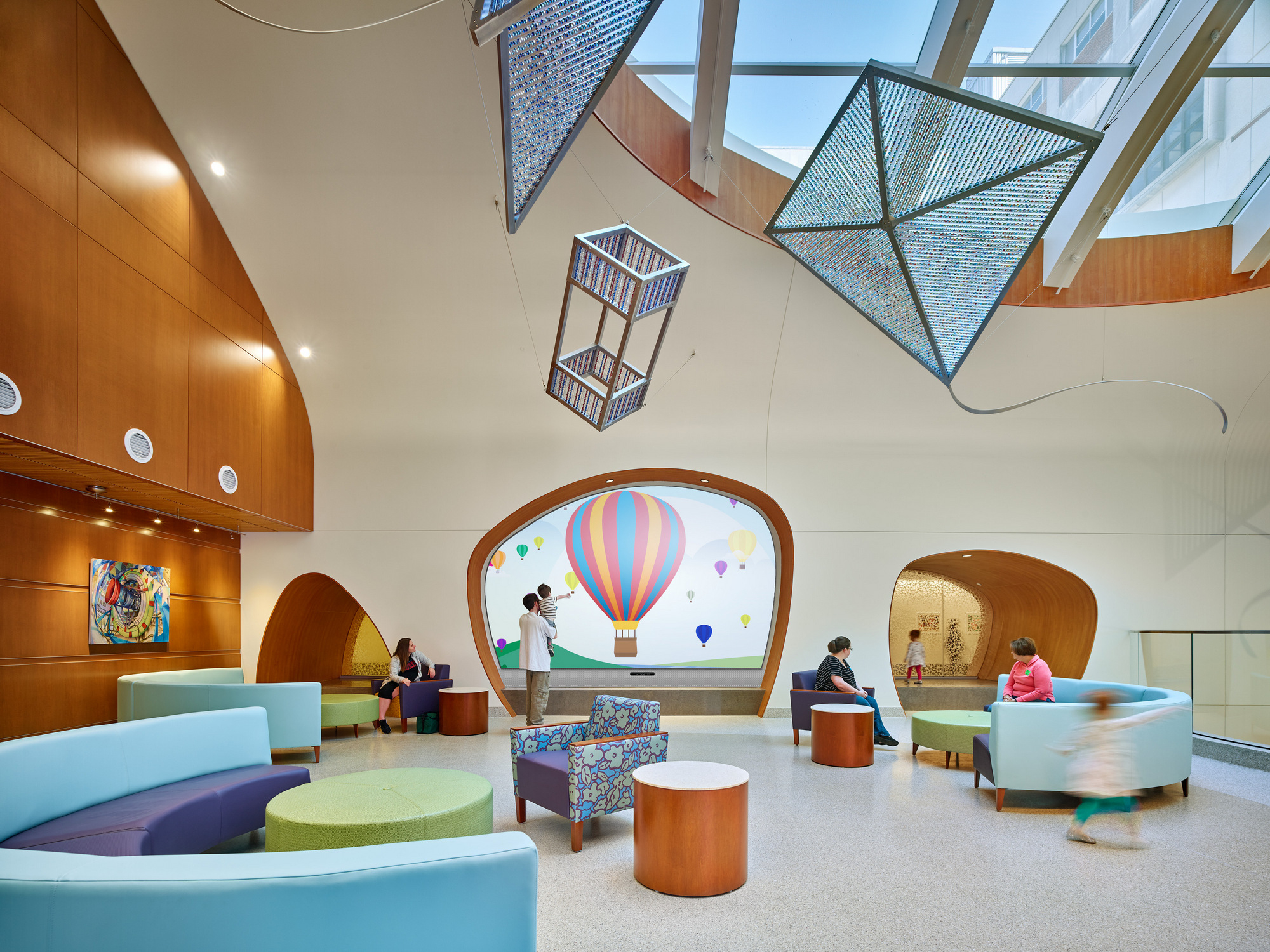 Lobby of the UK Children's Hospital