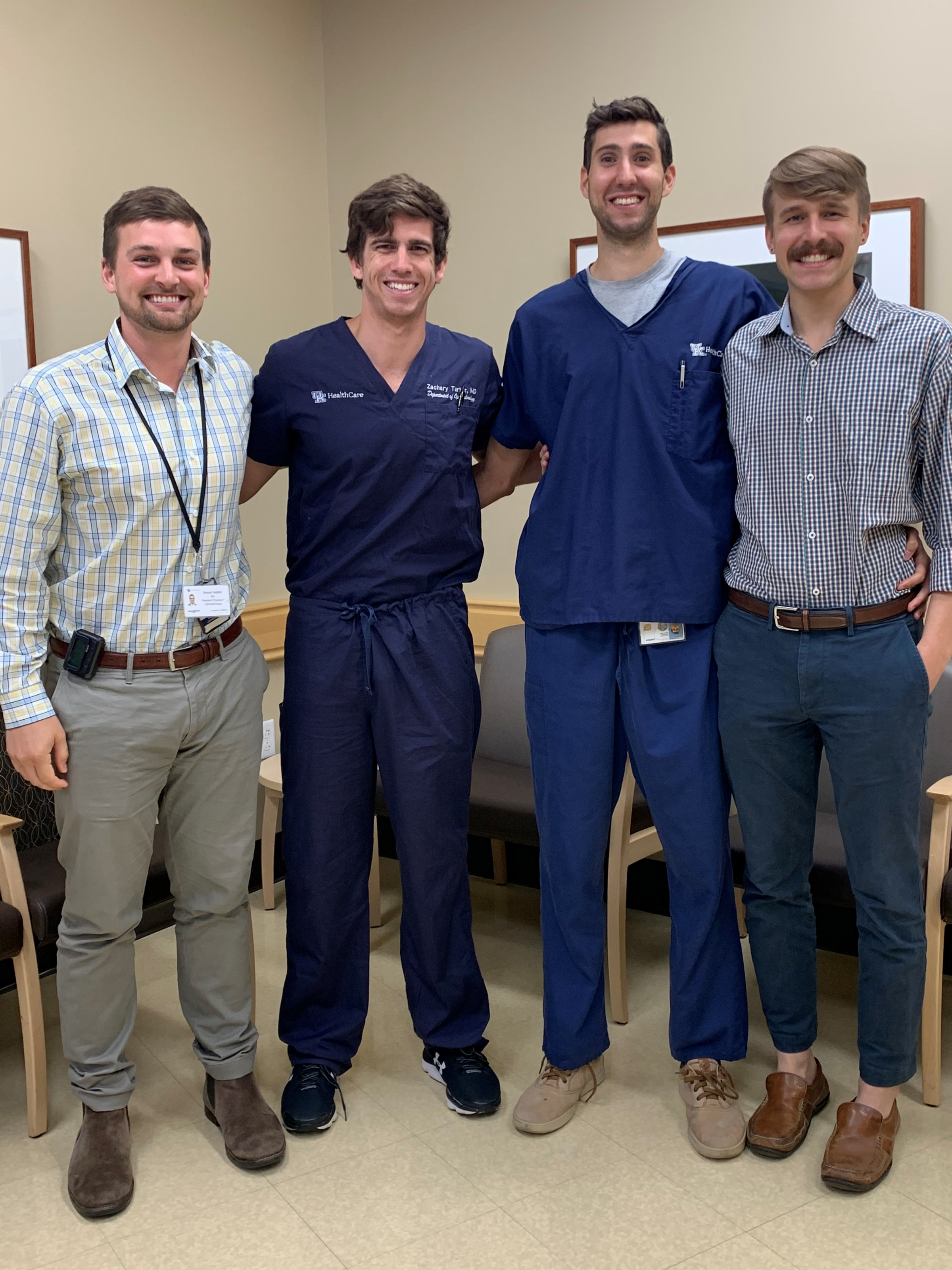 four  PGY 3 residents