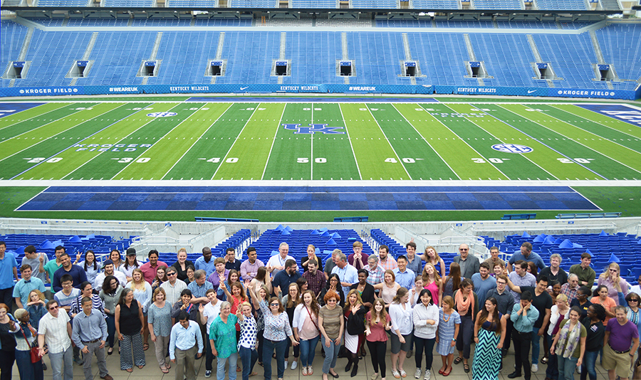 Department of Biochemistry at Kroger field.