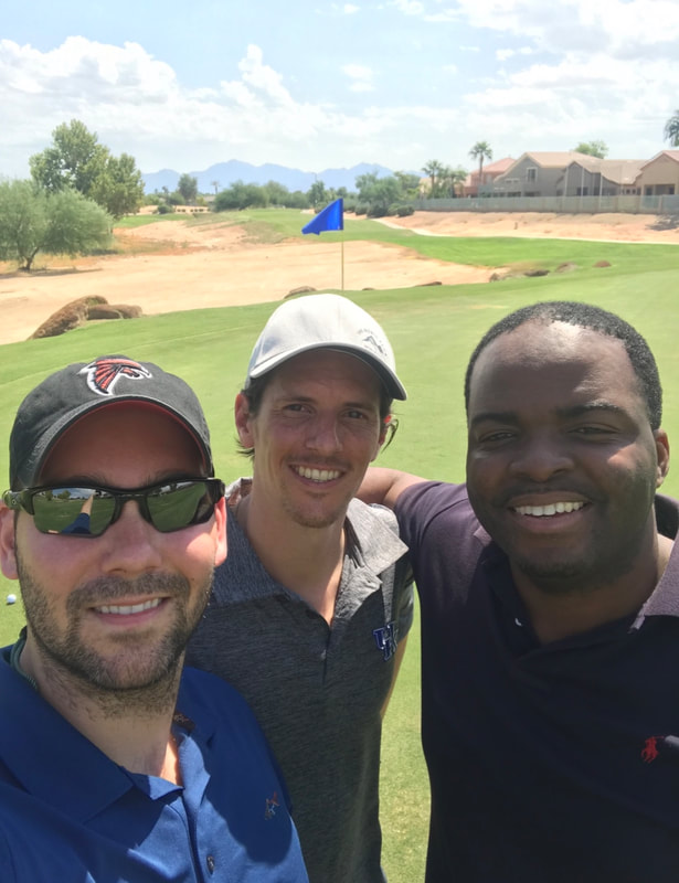 ortho residents golfing