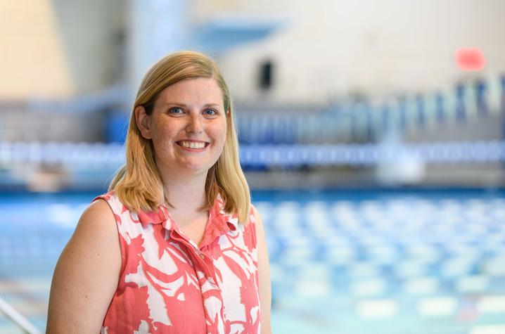 Swimming is Alayna Benningfield's passion, but heart failure kept her out of the pool. After recovering her heart function with an LVAD, she is back in action. 