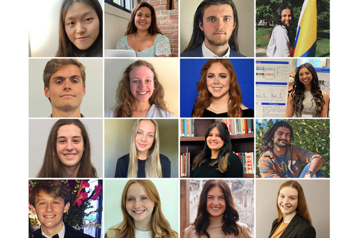 16 undergraduates have been selected for the 2022 Commonwealth Undergraduate Research Experience (CURE) Fellowship program.