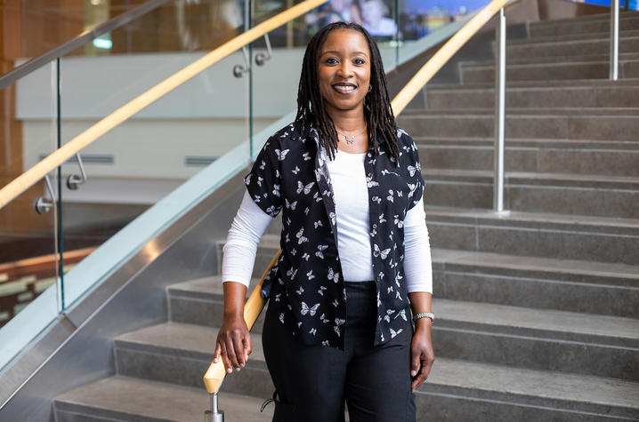 A procedure called uterine fibroid embolization gave Carmen Wilson immediate relief from problems caused by uterine fibroids.