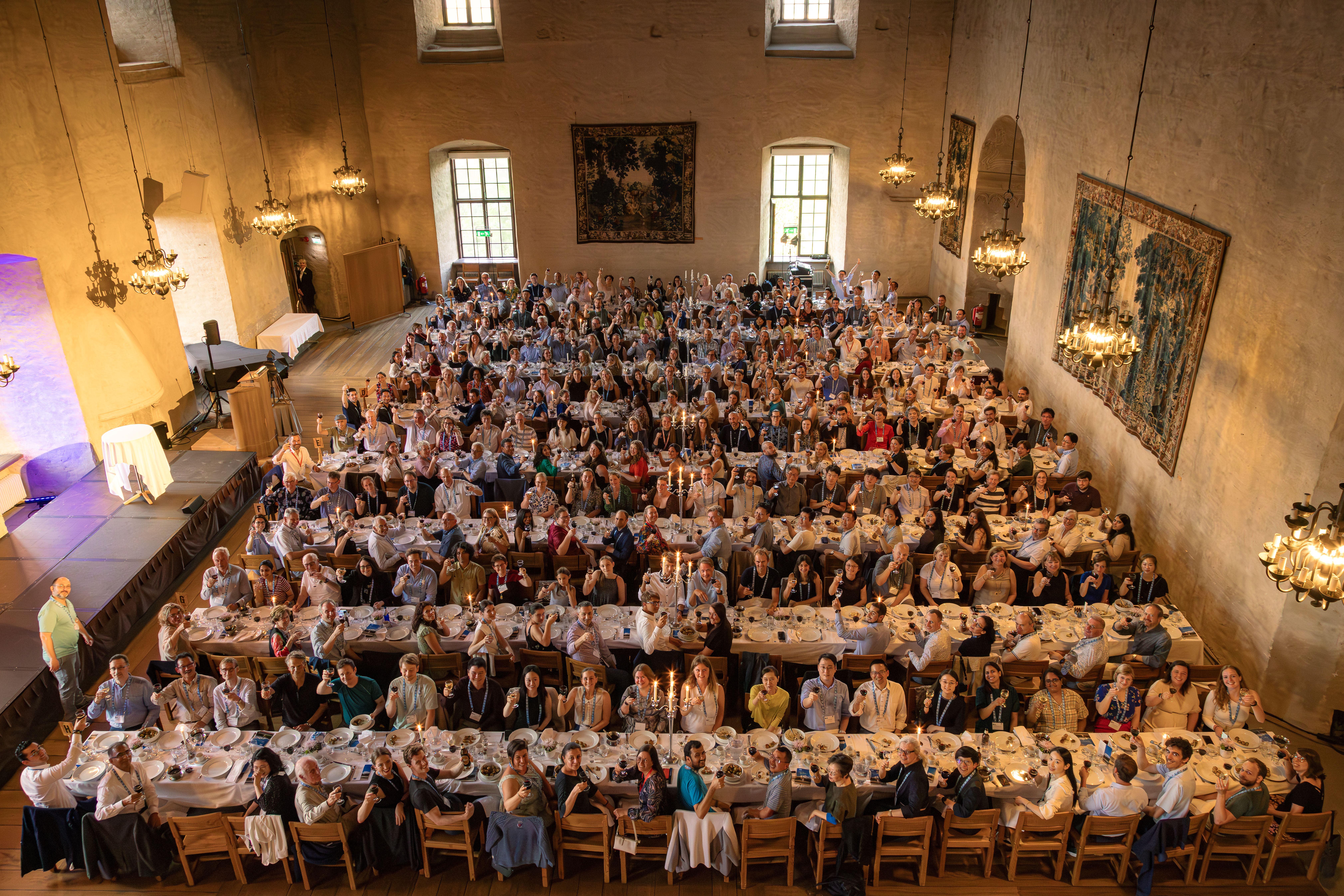 A photo of all the attendees of the CVB 2023 Conference 