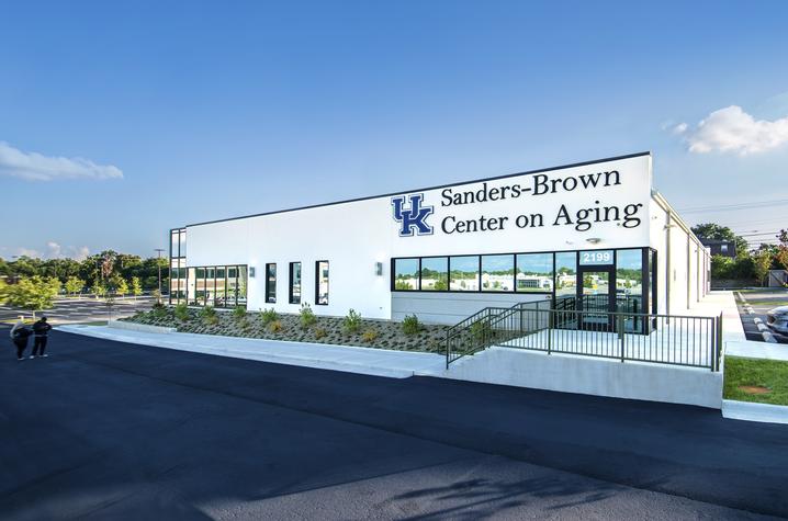 Sanders-Brown Center on Aging Clinic building at UK HealthCare's Turfland Campus