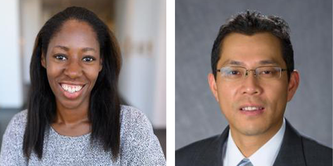 CHET’s 2023 Health Equity Pilot Grants were awarded to Jessica L. Burris, PhD, (left) and Yuqing Zheng, PhD, (right).