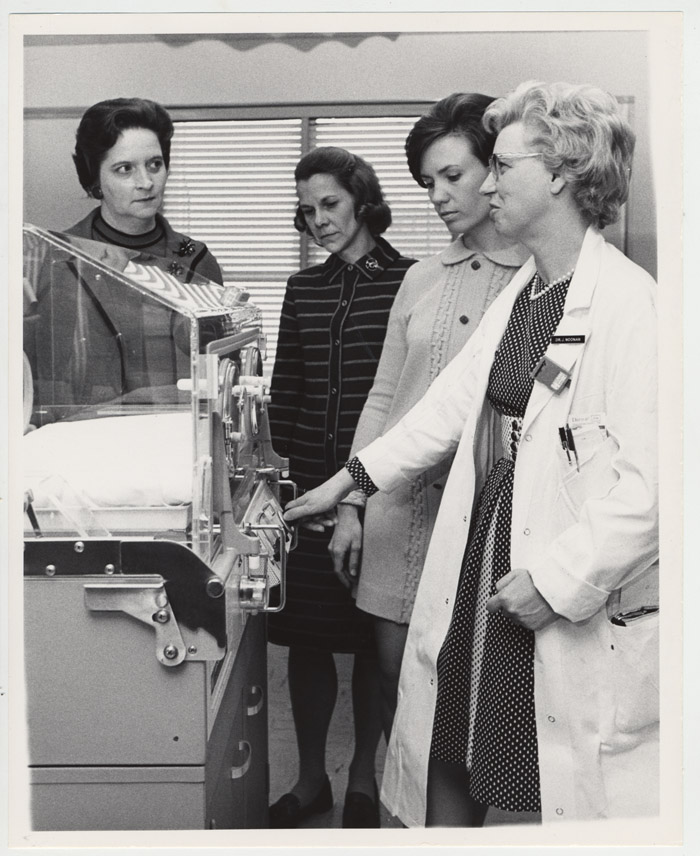 Jacqueline A. Noonan, MD (far right) was a trailblazer in the field of cardiology
