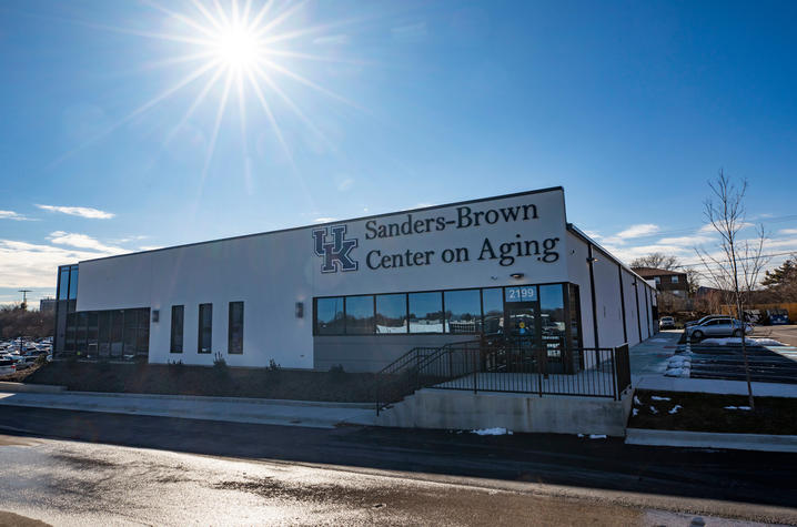 Sanders-Brown Center on Aging building