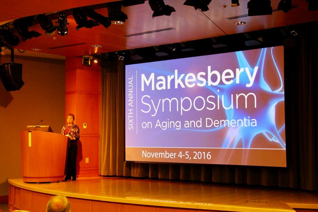2016 Markesbery Symposium Linda Welcome
