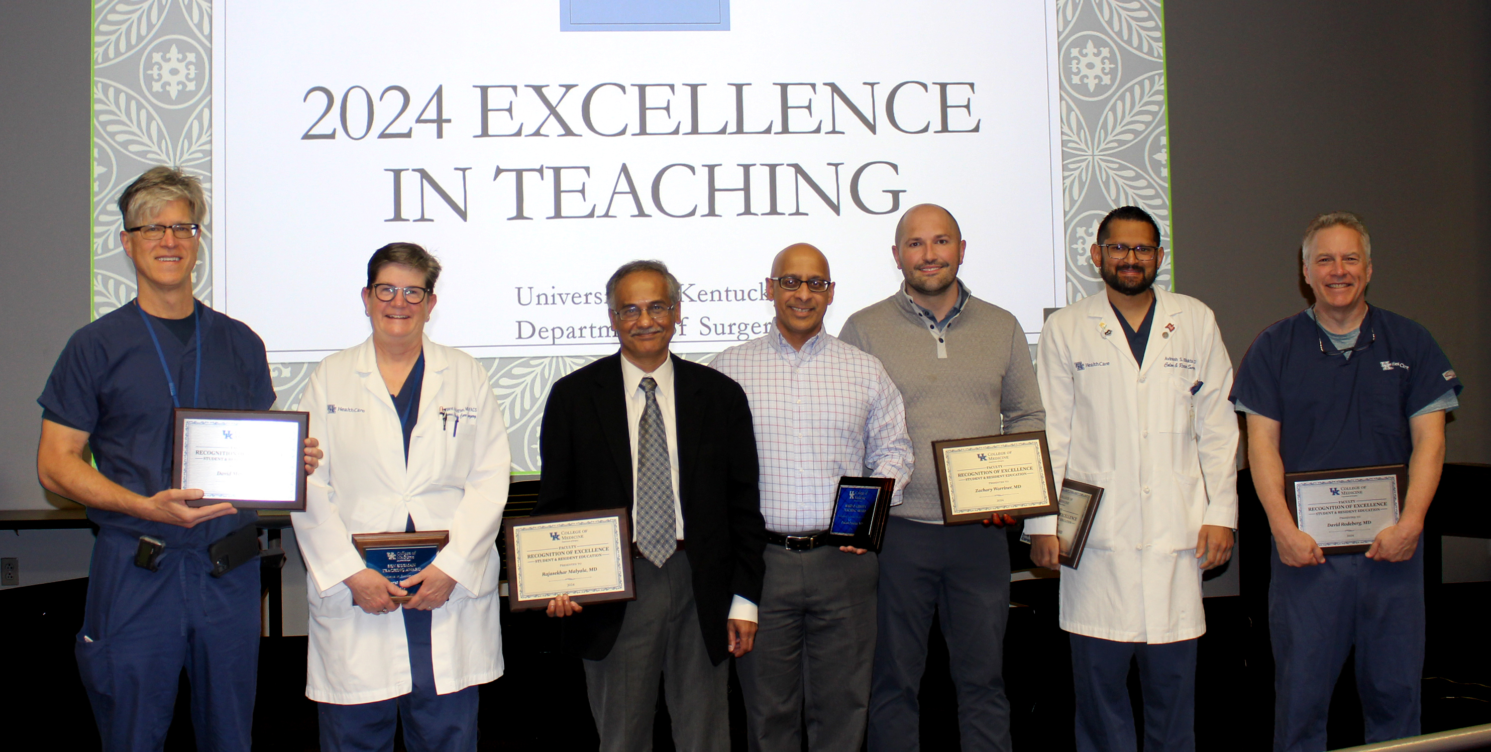 Faculty Teaching Award Recipients