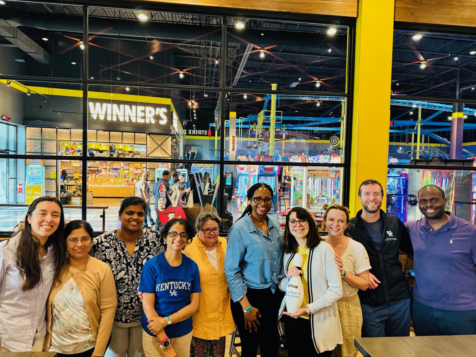 Group photo of Neurology at Main Event Outing