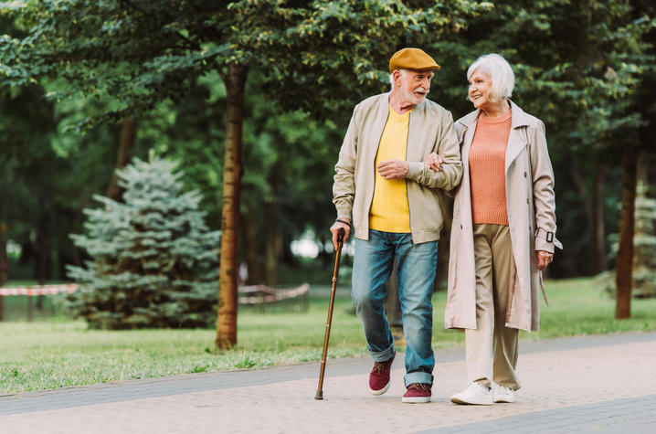 Photo of people walking