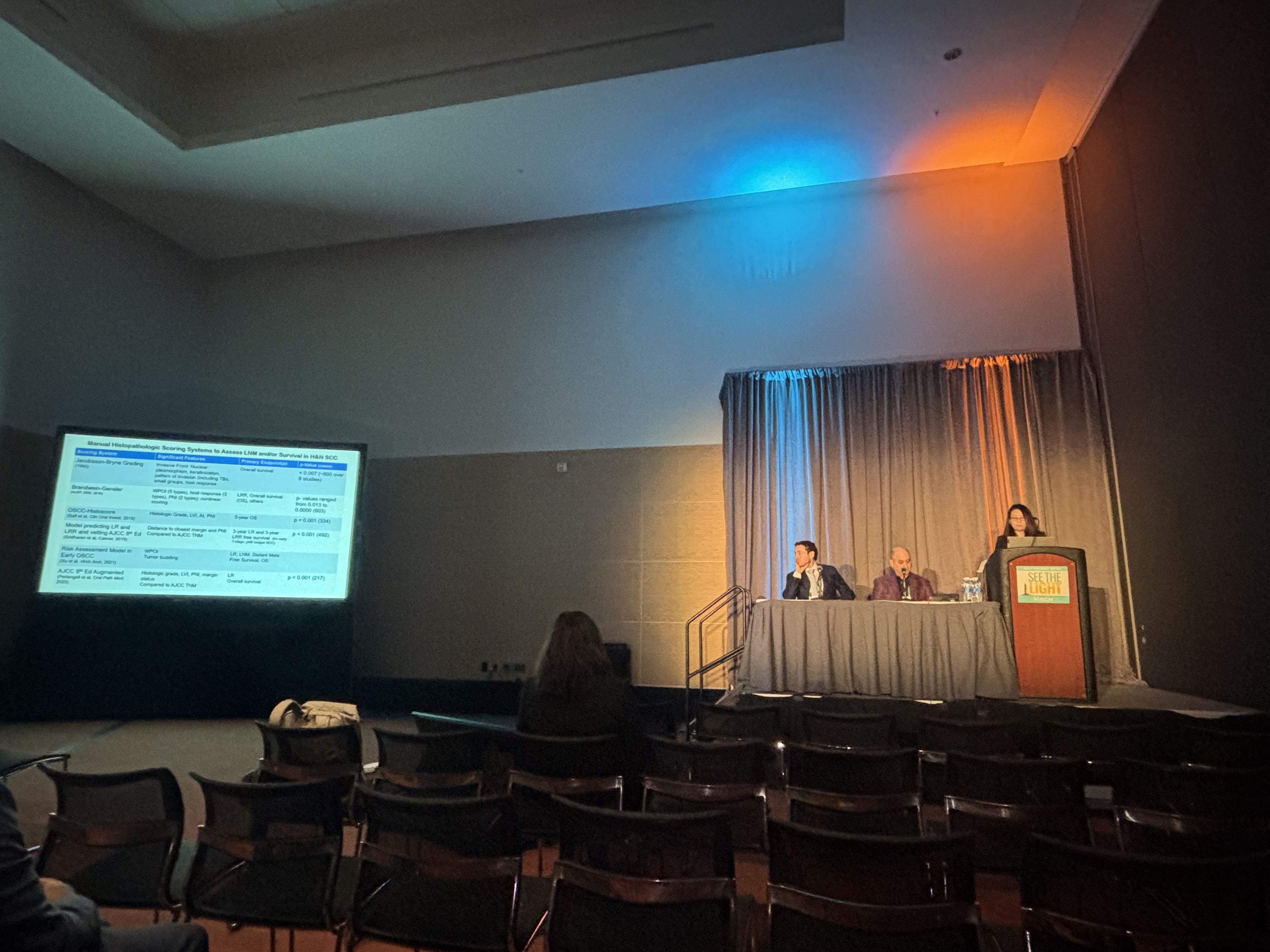 Dr. Jing Di presenting a platform at USCAP.