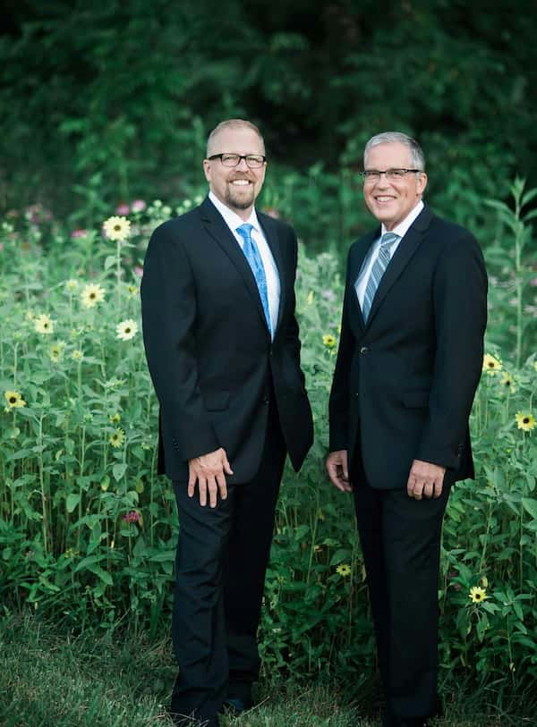 Mark and Jim Huffman