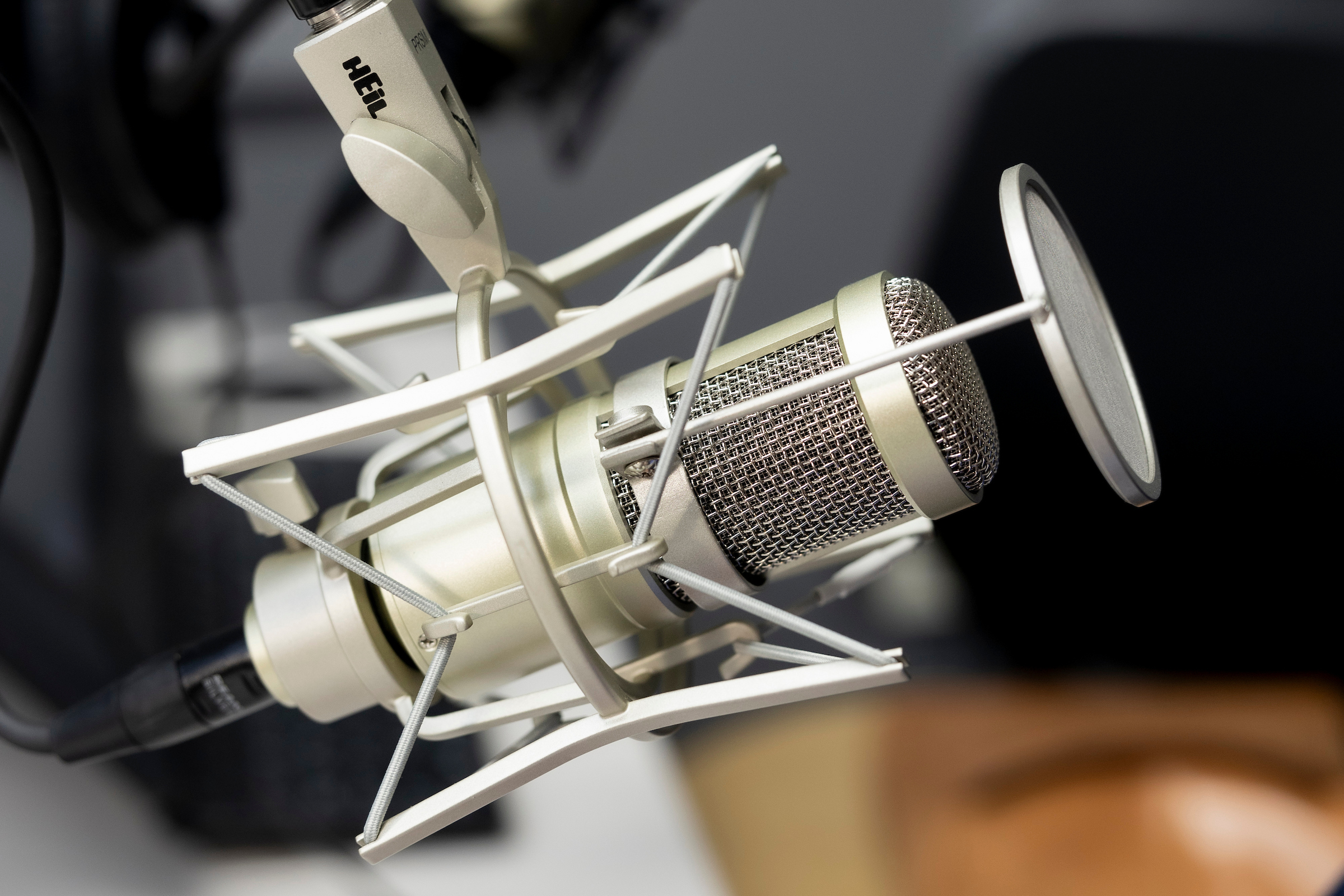 Microphone in a Sound Booth