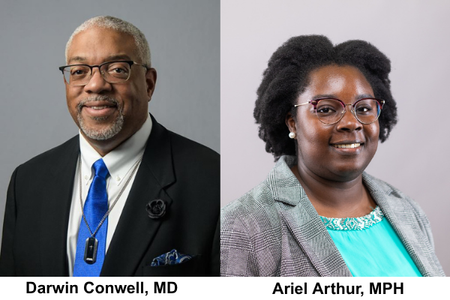 Darwin Conwell and Ariel Arthur