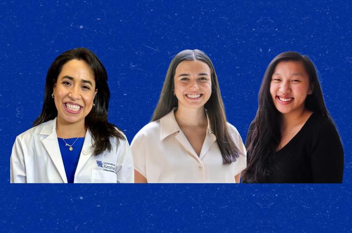 Cohort 4 Fellows Gabriela Drucker, Veronica Rojas and Naiya Sims