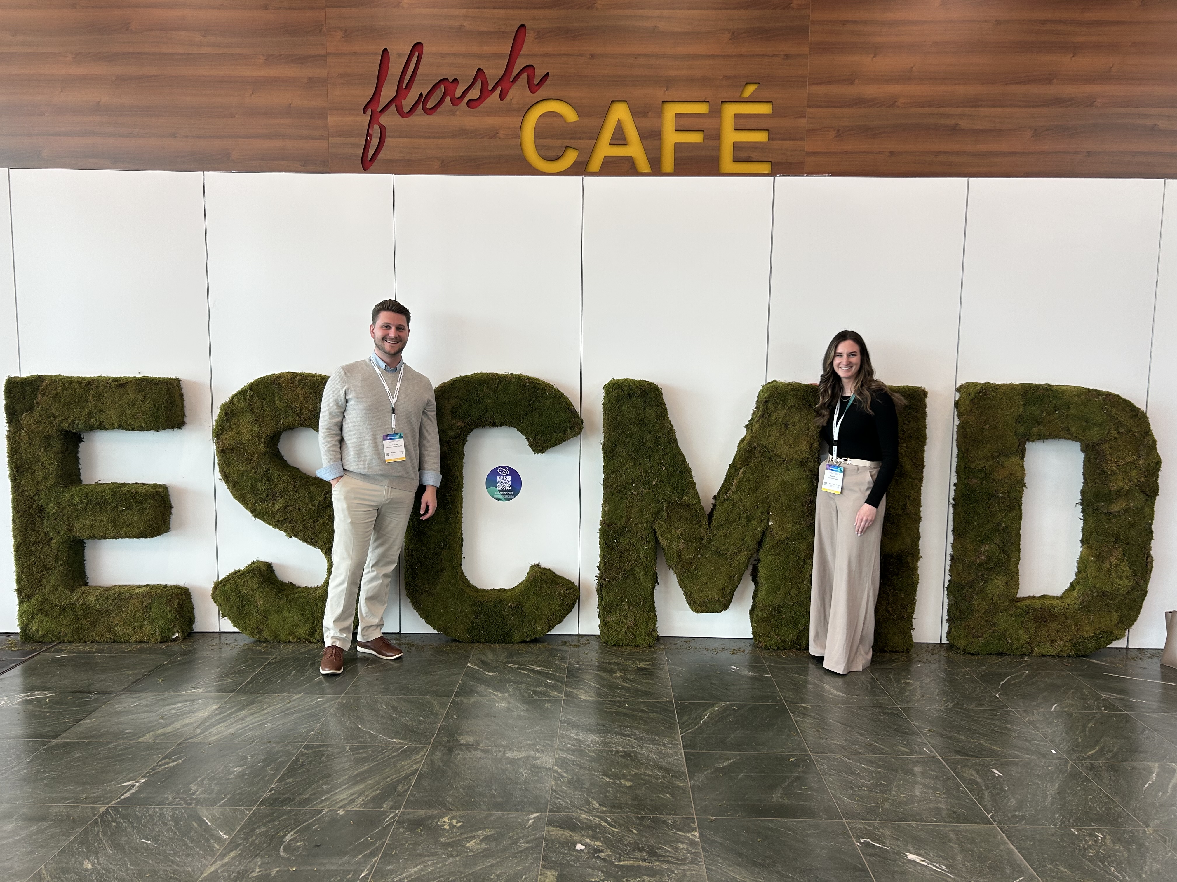Hunter Curry and Nicole Slain recieved award funds to travel to the European Congress of Clinical Microbiology and Infectious Diseases in Vienna, Austria.