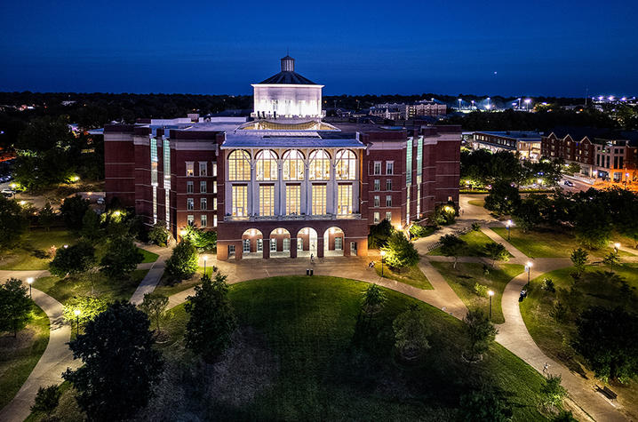 UK Campus library - Arial view