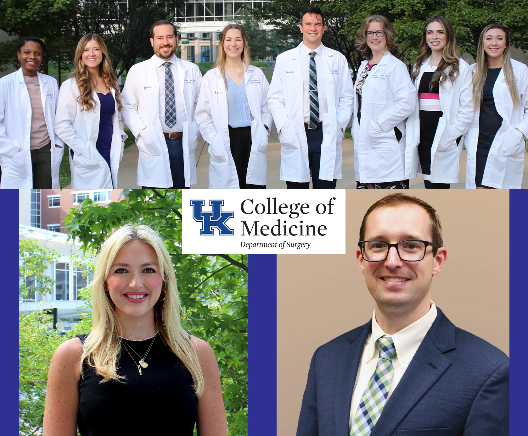 General Surgery, Plastic and CT Surgery Residents announce grad plans