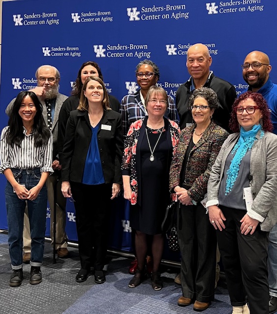 Sanders-Brown Faculty & Staff at Sanders-Brown 40th Anniversary Celebration