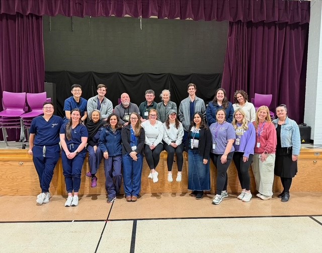 Volunteers for UK GO Bowling Green Ophthalmology event