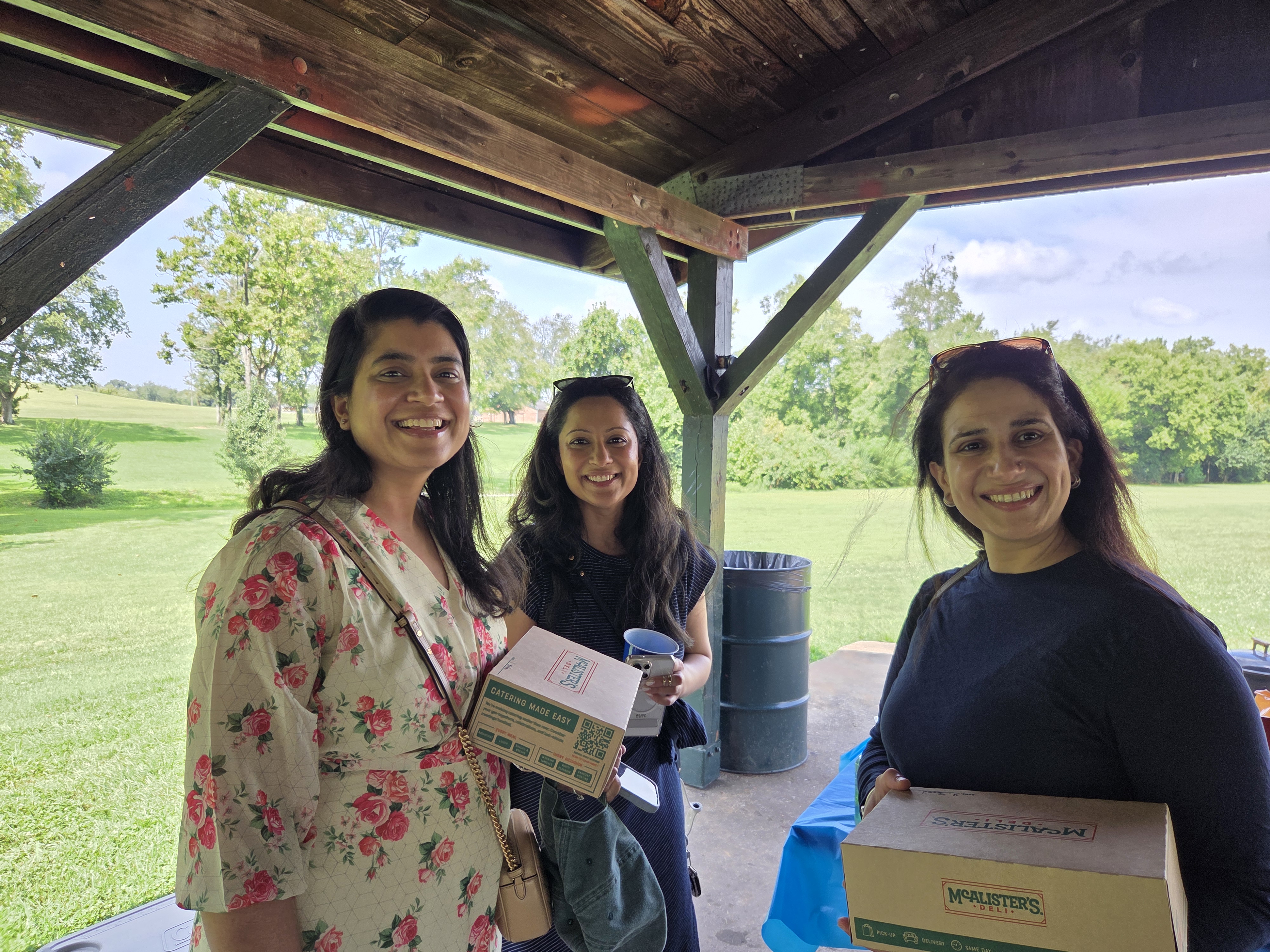 Faculty and Residents smiling together