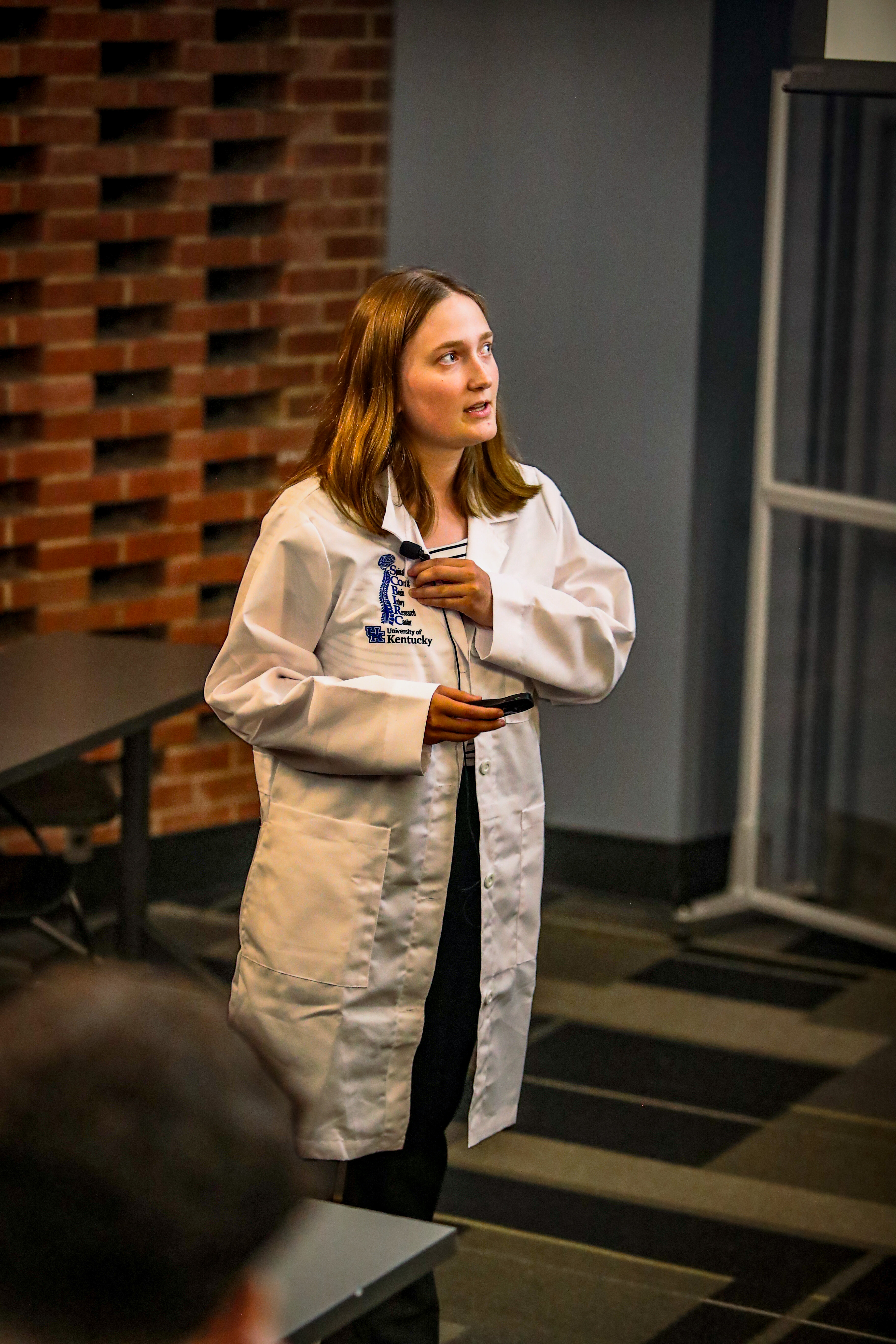 Hollie Powell presenting research during the AARTS 2026 Symposium