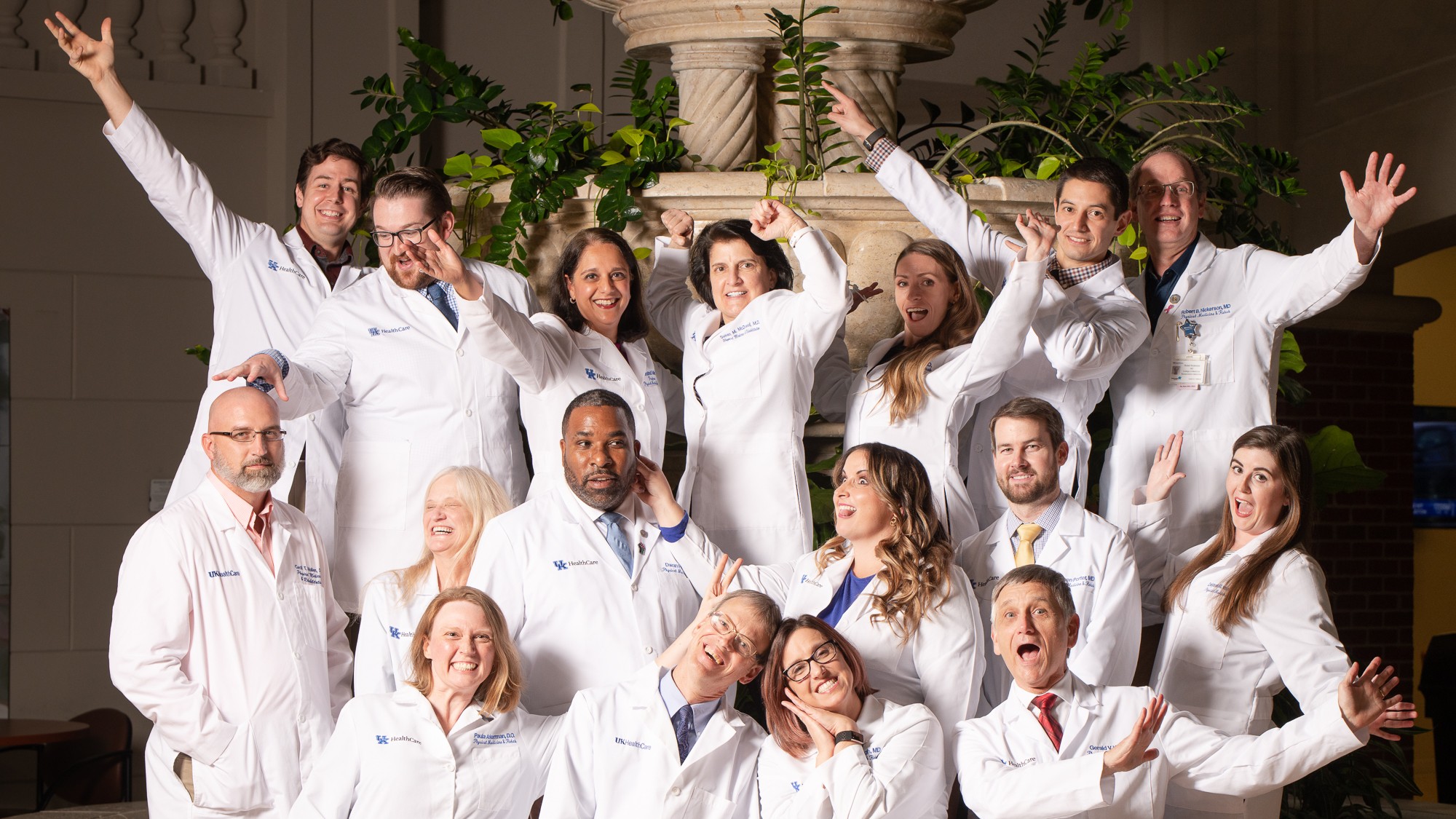 PMR faculty group photo