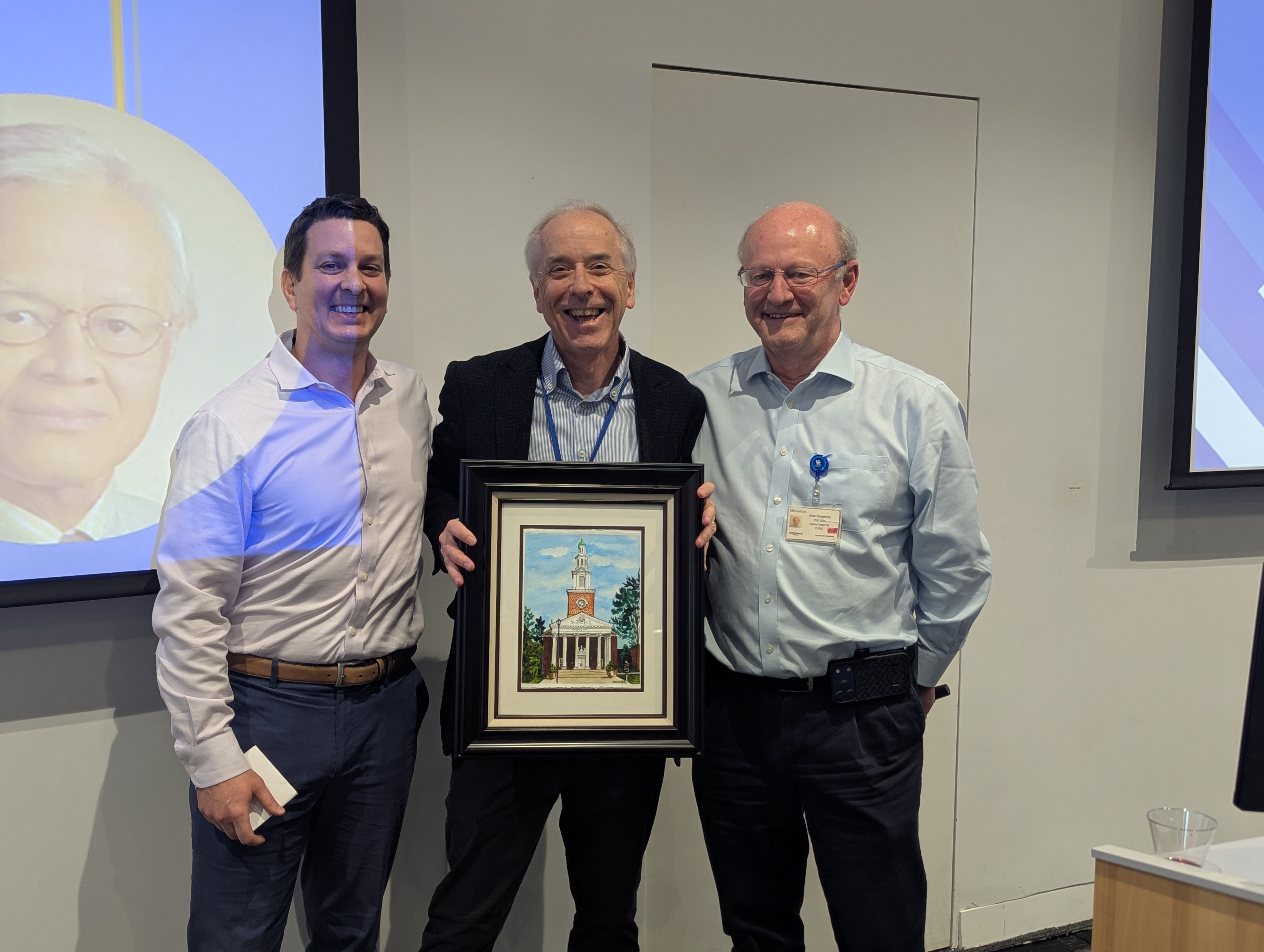 Dr. Lance Johnson, Dr. Steve Estus, Dr. Alan Daugherty