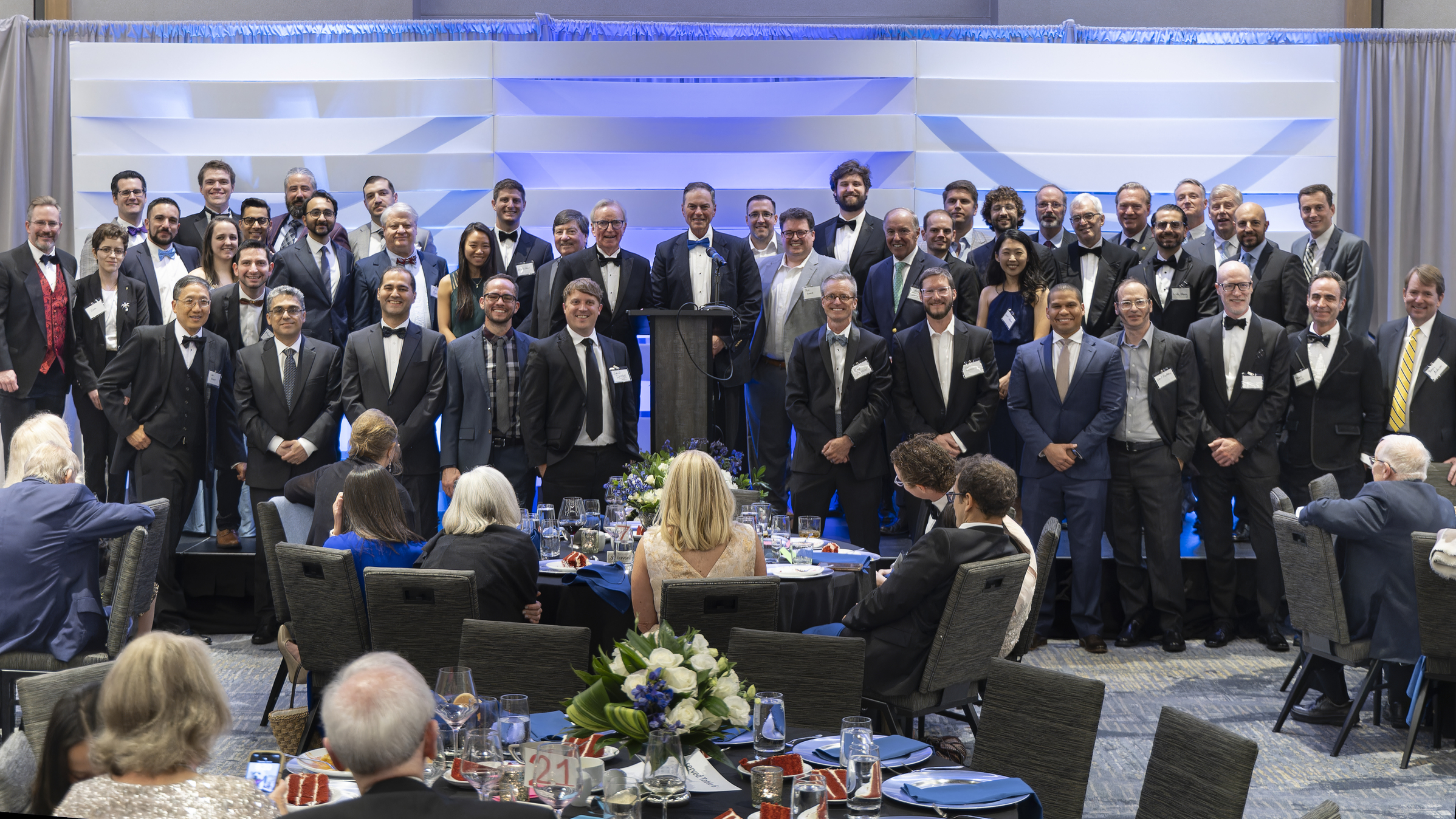 Dr. Tibbs' former residents and colleagues celebrated his 50th year at UK in 2023. 