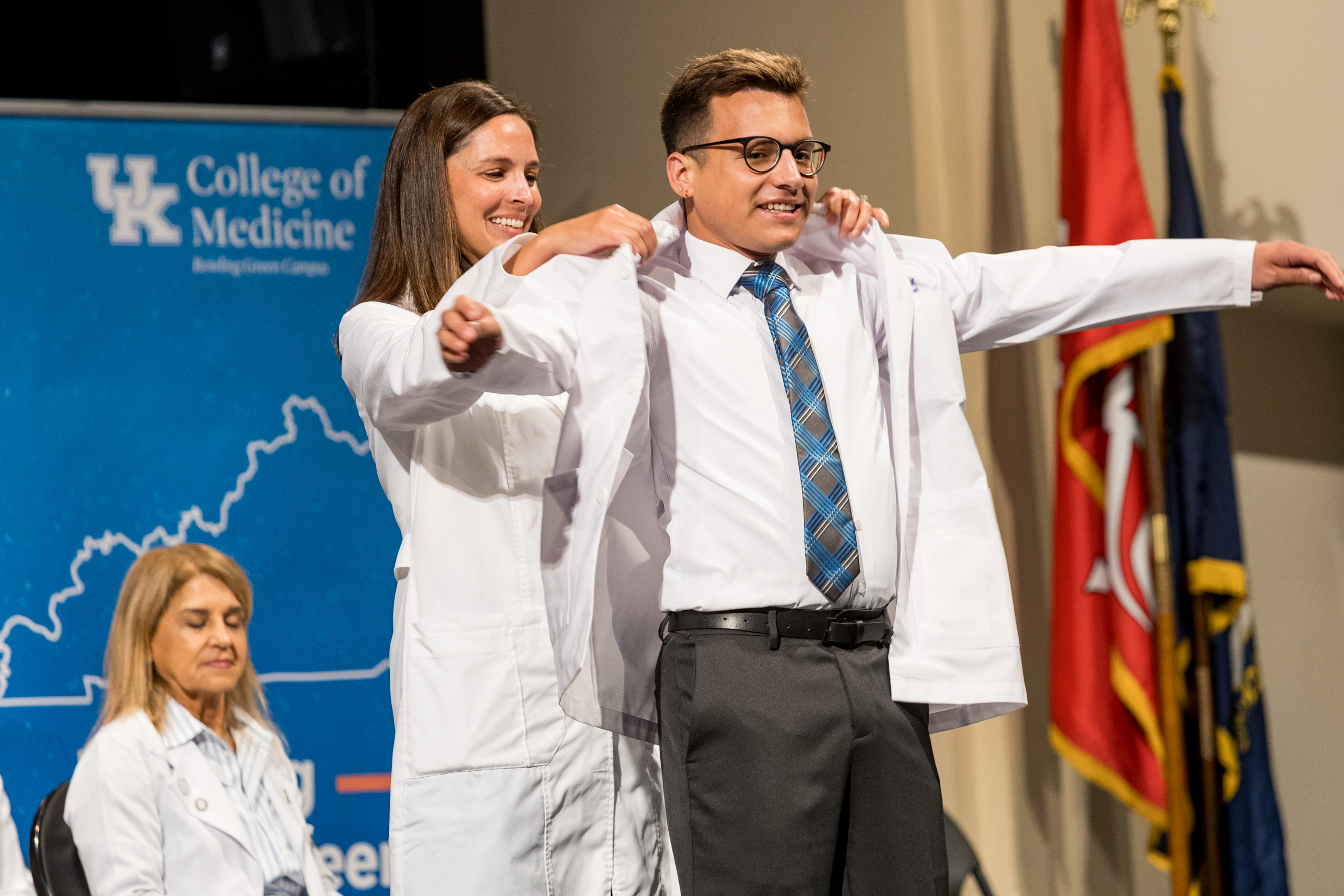 BG student cloaked during WC Ceremony