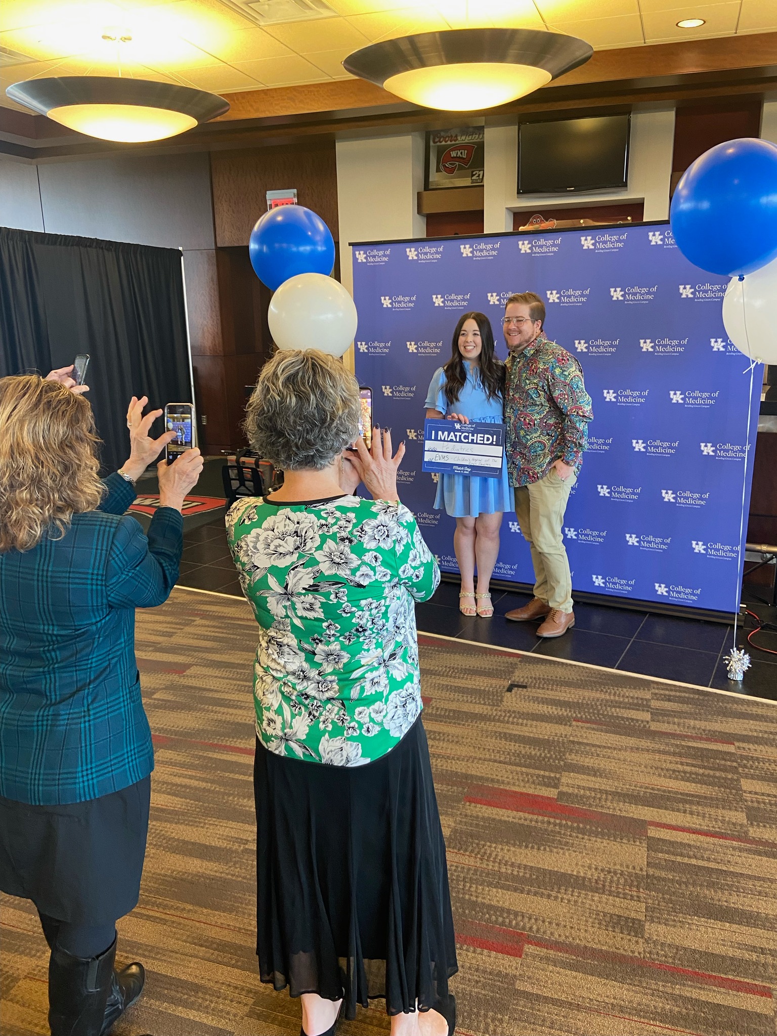 Bowling Green Campus Match Day celebration