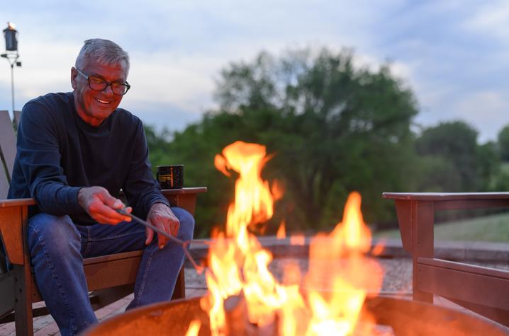 Targeted therapy transformed Gary’s stage 4 pancreatic cancer treatment. Photo by Shaun Ring.