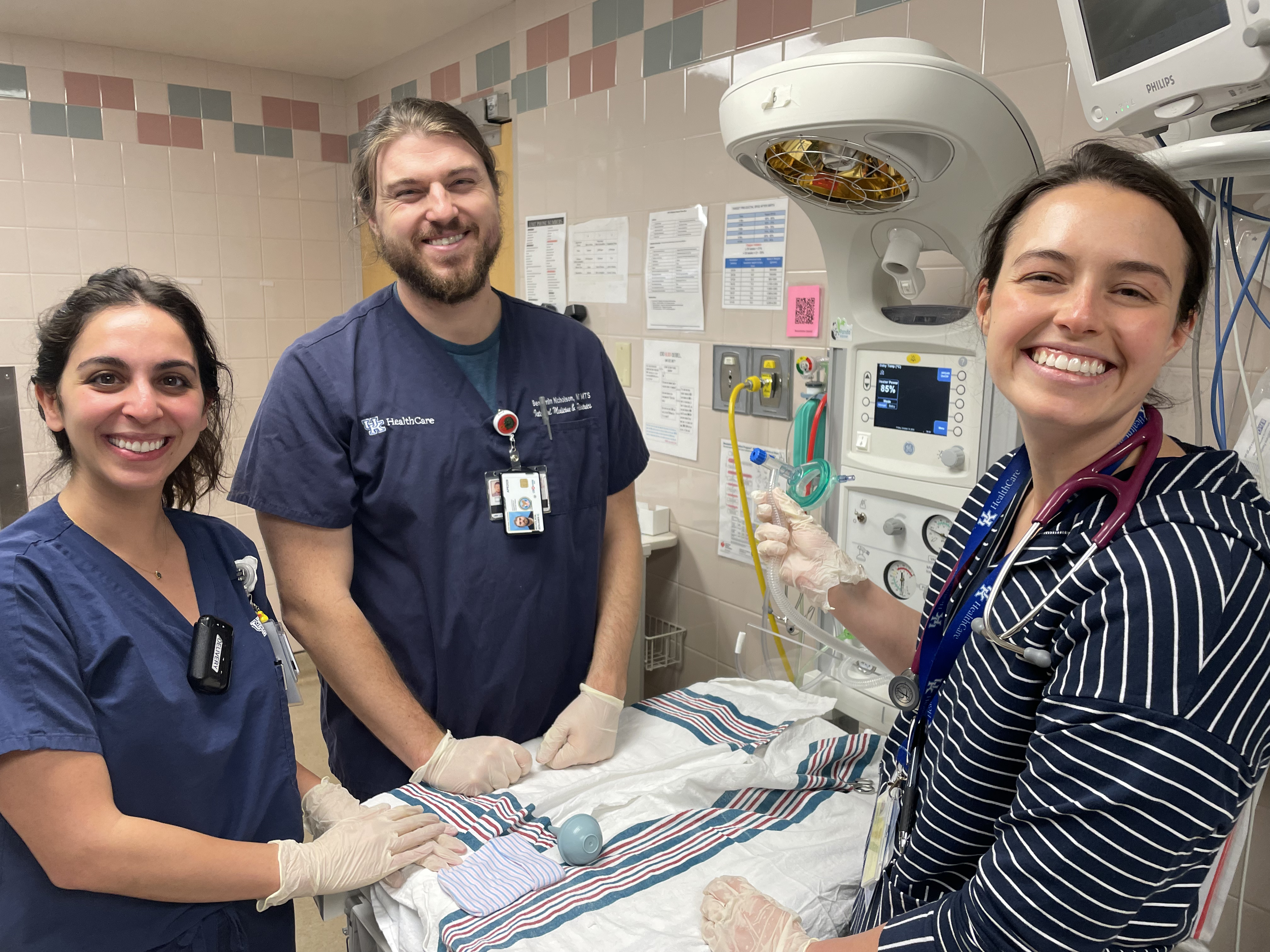 Kaylee Gouge, MD with colleagues