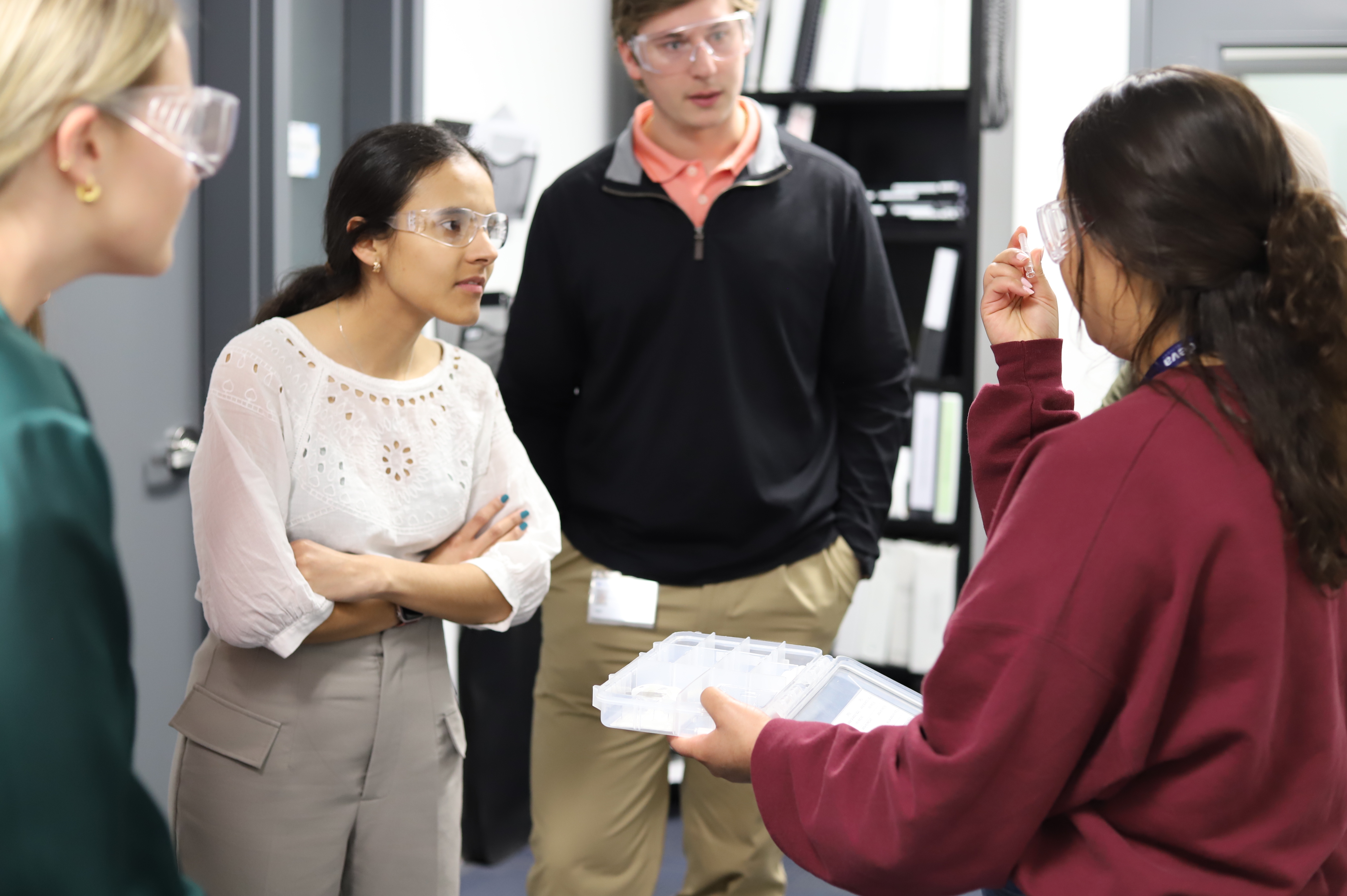 IBS students visit Coldstream Research Campus