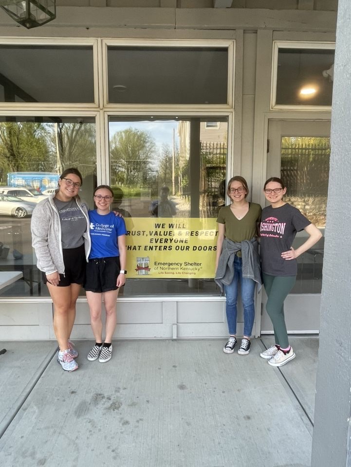 students help open ccru clinic in may 2022