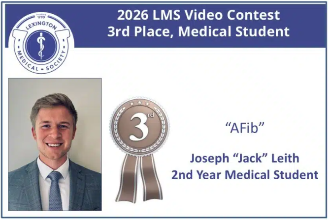 2026 LMS Video Contest Winner Announcement: Third Place (tie) Jack Leith for "AFib"