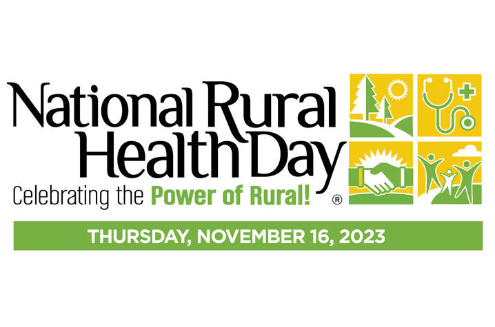 National Rural Health Day is Nov. 16, 2023.