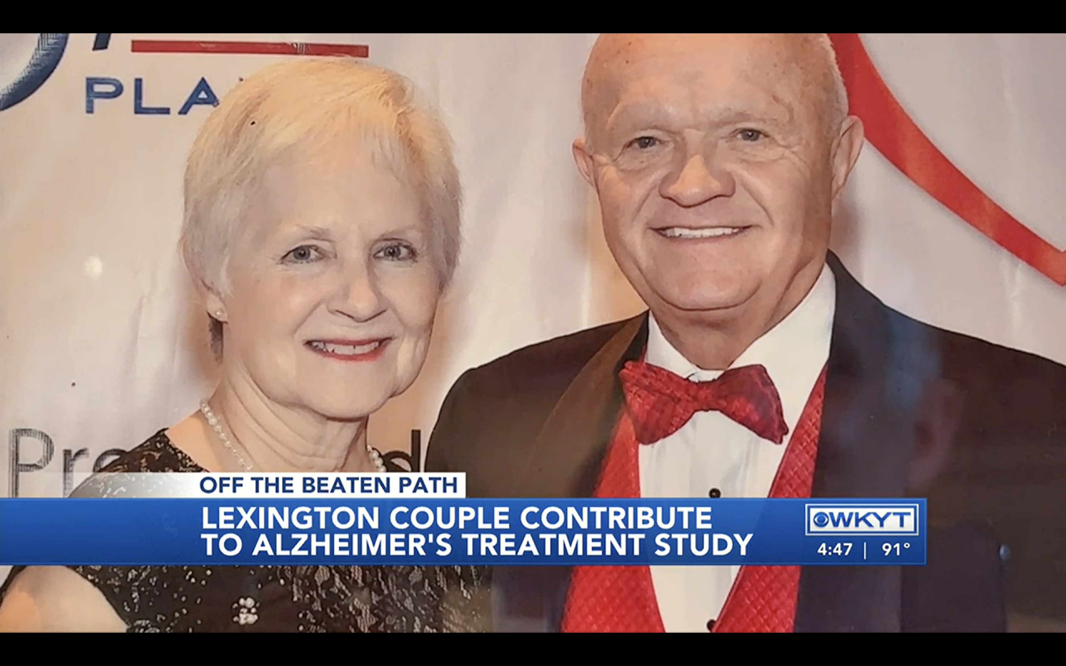 Ron and Carol Borkowski at black-tie event