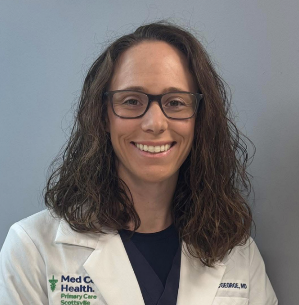 After residency, Dr. McGeorge joined Med Center Health Primary Care  Scottsville, serving patients less than an hour from where she grew up