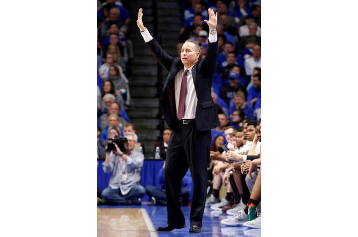 “It wasn’t always the friendliest place for me.” Former Texas A&M coach Billy Kennedy once saw Lexington as “enemy territory.” Now, it’s a place of healing and hope, thanks to groundbreaking Parkinson’s research. Photo by the Associated Press.