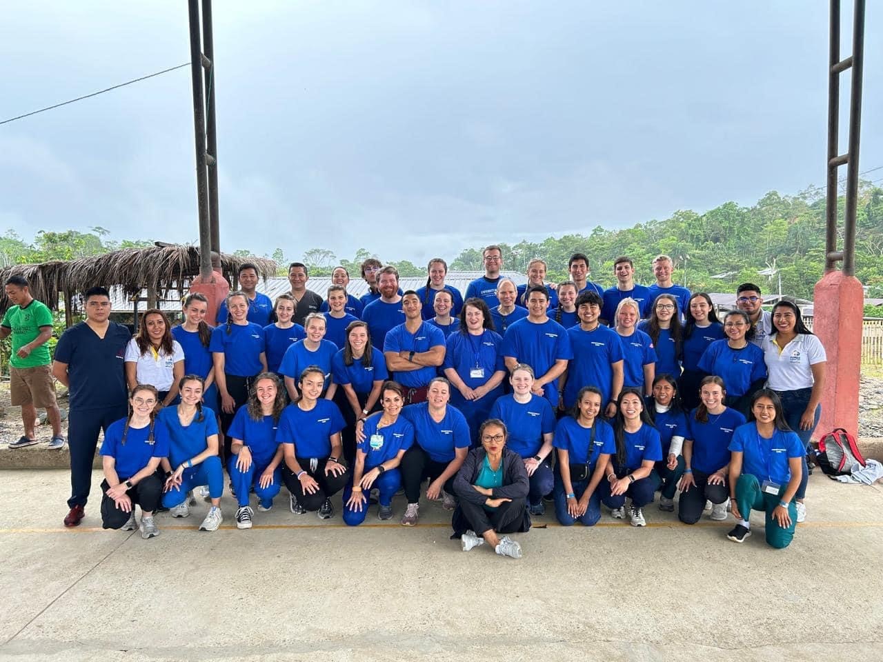 students in Ecuador 