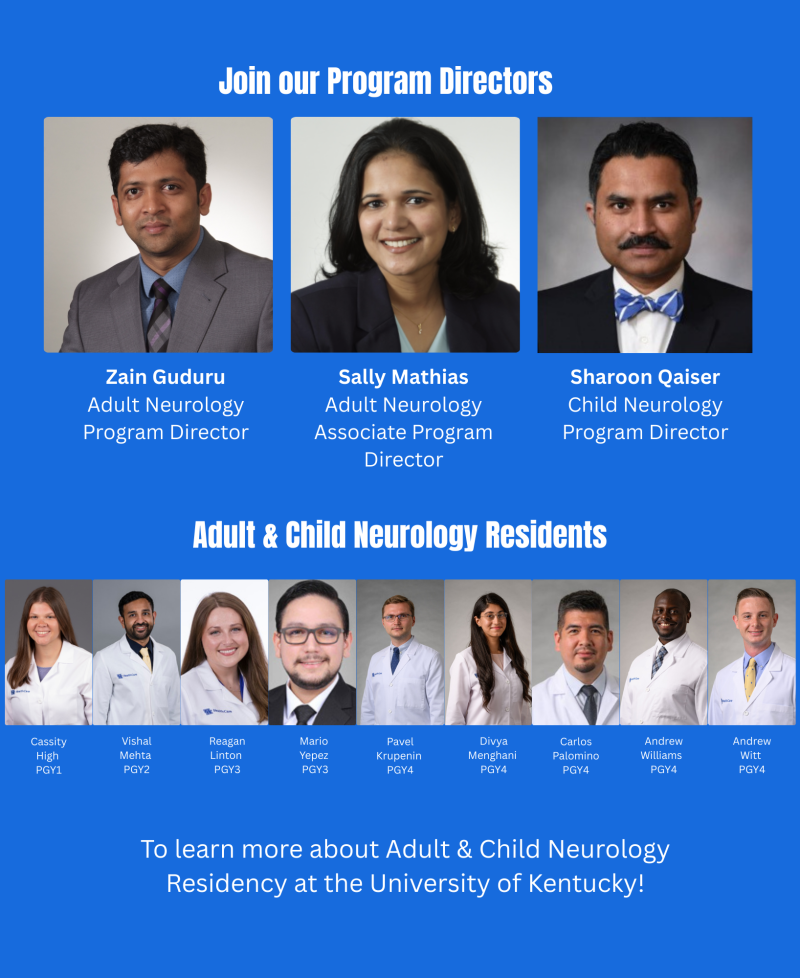 Neurology Department Open House - Directors and Residents headshots - September 6th,  2025 10:00am