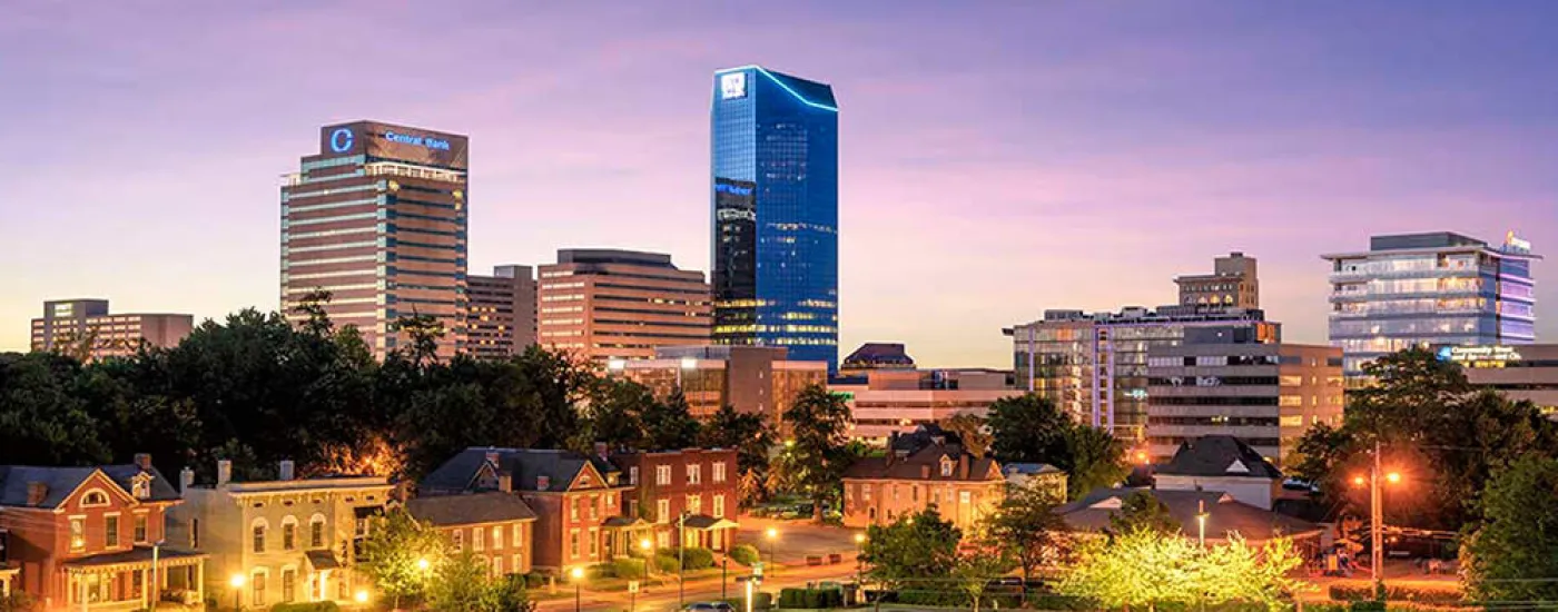 Lexington cityscape.