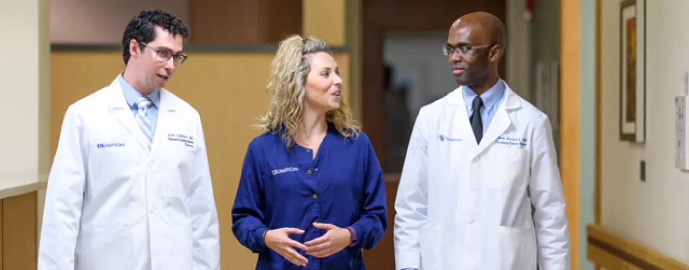 Dr. DeMasi with colleagues