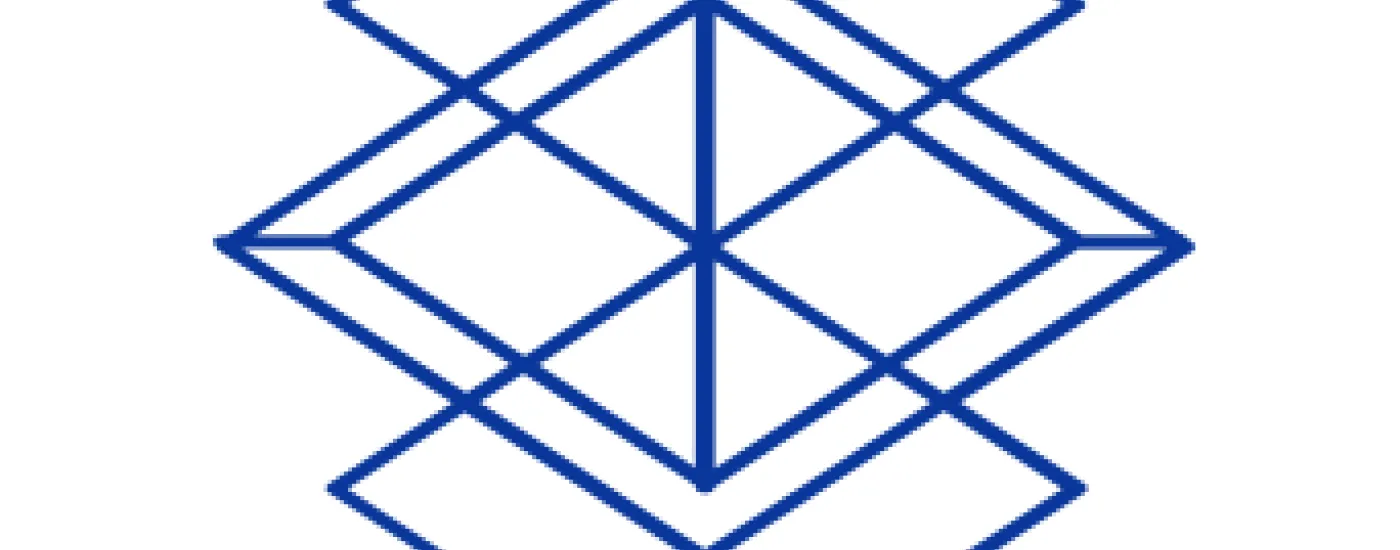 geometric shape of 3 diamonds overlapping