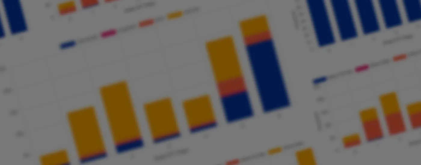 A decorative image of bar graphs.