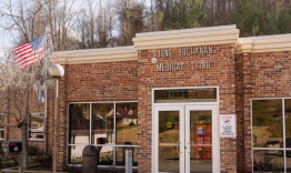 The June Buchanan Medical Clinic in Hindman, Kentucky