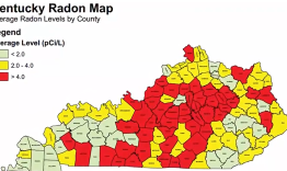 Kentucky Radon Map